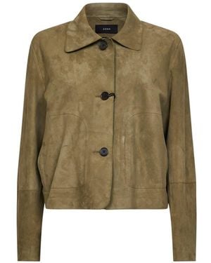Arma Emy Collared Jacket - Green