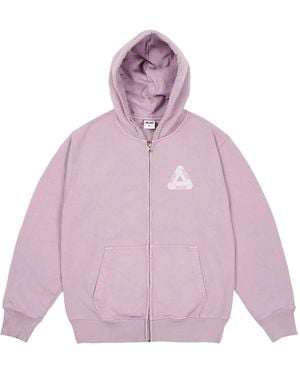Palace Pigment Wash Tri-Ferg Hoodie - Pink