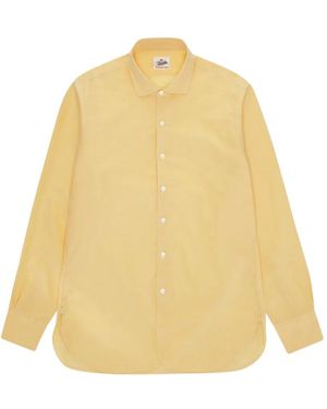 Fortela Jack Point-Collar Shirt - Yellow