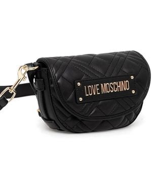 Love Moschino ロゴ ショルダーバッグ - ブラック