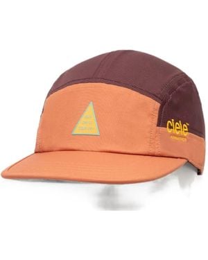 Ciele Athletics Gocap Carbon Rcc Logo-Embroidered Paneled Cap - Orange