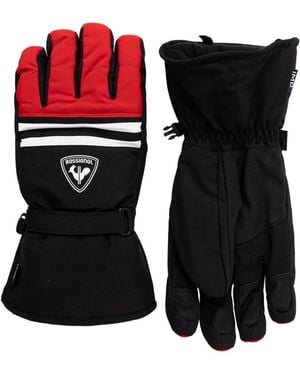 Rossignol Logo-Patch Ski Gloves - Black