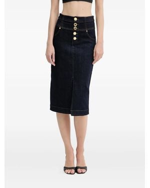 MARCIANO BY GUESS Denim Midi Skirt - Black