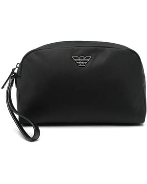 Emporio Armani トラベルポーチ - ブラック