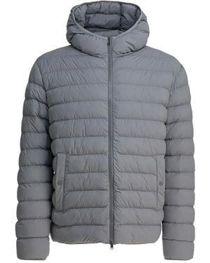 Herno Hooded Rain Coat - Gray