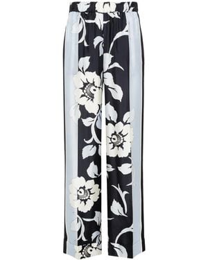 P.A.R.O.S.H. Pantaloni A Gamba Ampia - Blu