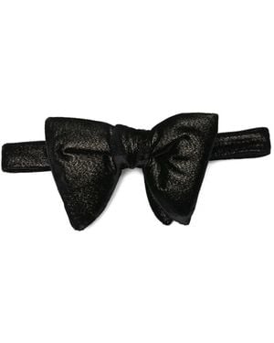 Tom Ford Geknoopte Vlinderdas - Zwart