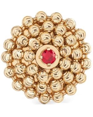Officina Bernardi 18Kt Mimosa Ruby Earrings - Metallic