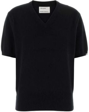 Extreme Cashmere N°490 Martina Knit T-Shirt - Black