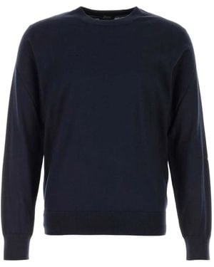 Brioni Pullover Mit Rundhalsausschnitt - Blau