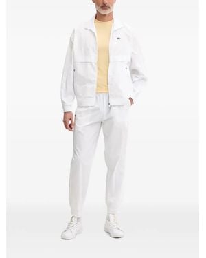 Lacoste X Novak Djokovic Tennis Tracksuit Set (Set Of Two) - White