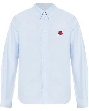 KENZO Chemise Ml - Blue
