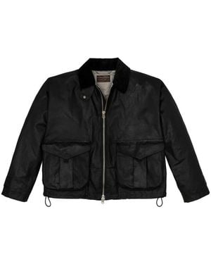 Filson Zipped Cotton Jacket - Black