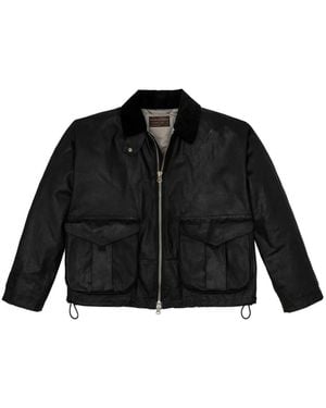 Filson Zipped Cotton Jacket - Black
