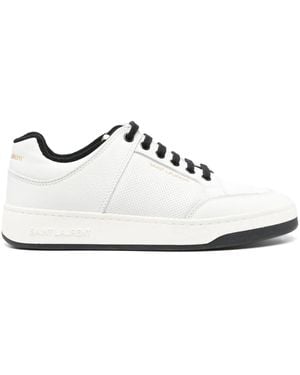 Saint Laurent Sl-61 Low Trainer - White