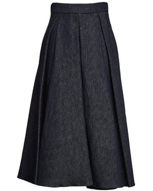 Max Mara Jupe Alex À Coupe Évasée - Blue