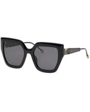 Philipp Plein Square-Frame Sunglasses - Grey