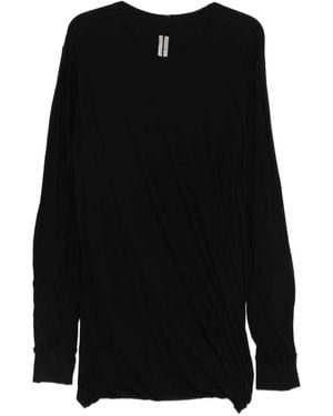 Rick Owens Jumbo Double Long-Sleeved T-Shirt - Black