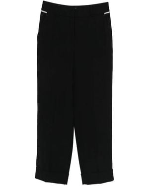 Peserico Cuff Pants - Black