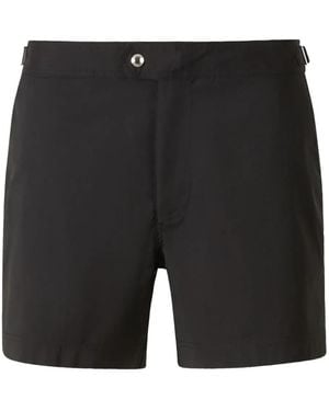 Tom Ford Bañador con bolsillo con cremallera - Negro