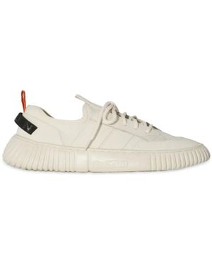 Osklen Baskets En Cuir À Logo Embossé - Blanc