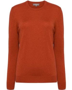 N.Peal Cashmere Evie Sweater - Orange