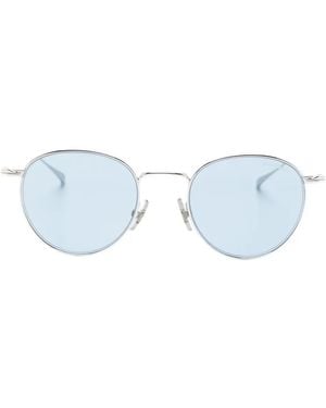 Montblanc Round-Frame Sunglasses - Blue