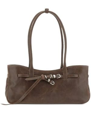 Marge Sherwood Grandma Used Shoulder Bag - Brown