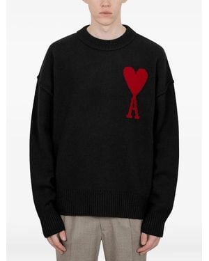 by Parra Ami De Coeur Pullover - Schwarz