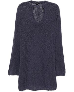 James Perse Long-Sleeved Dress - Blue