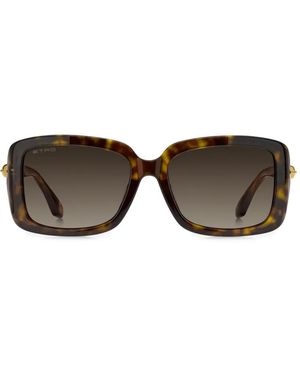 Etro Rectangle-Frame Sunglasses - Gray