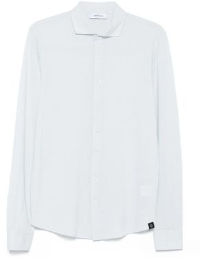 Gran Sasso Long-Sleeve Button-Fastening Shirt - White