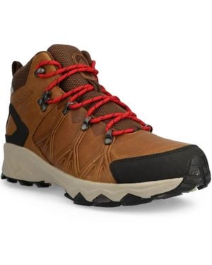 Columbia Peakfreak Ii Mid Outdry Leather Lace-Up Boots - Brown