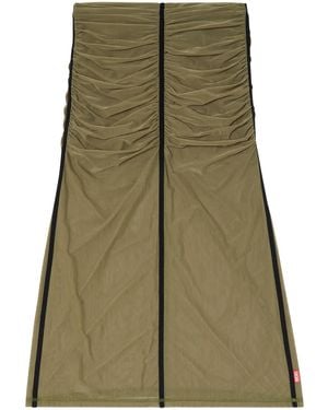 DIESEL O-Ira Midi Skirt - Green