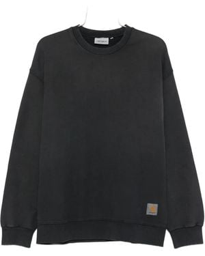 Carhartt Crew-neck cotton sweatshirt - Schwarz