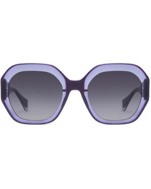 Gigi Studios Bright Sunglasses - Blue