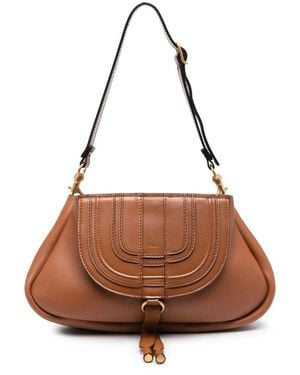 Chloé Marcie Schultertasche - Braun