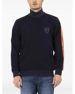 Automobili Lamborghini Maglione Con Applicazione - Blu