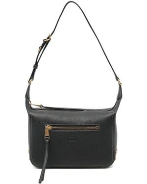 Tod's Gommino Pebbled-Leather Shoulder Bag - Black