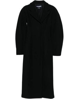 Jacquemus Le Curvo Coat - Black