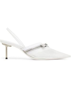 Coperni Zip Slingback Pumps - Wit