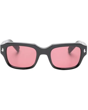 Sestini Eyewear Carlo Ii Rectangle-Frame Sunglasses - Pink