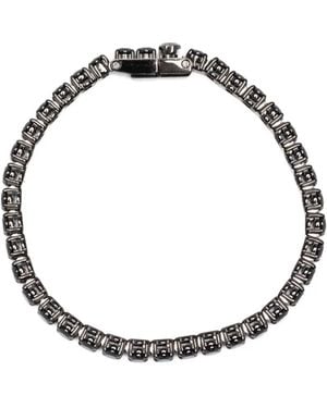 Swarovski Pulsera Matrix de rutenio - Metálico