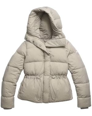 Canada Goose Montgomery Drawstring-Waist Hooded Jacket - Natural