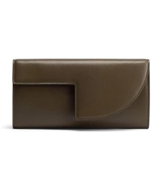 Patou Chain Clutch Bag - Brown