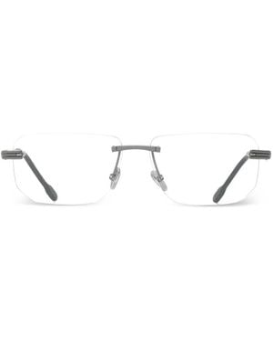 Fred Rahmenlose Godron Brille - Natur