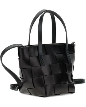 Dragon Diffusion Mini Japan Handwoven Tote Bag - Black