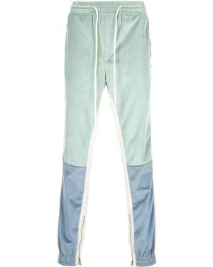 God's Masterful Children Velvet Tapered Pants - Blue