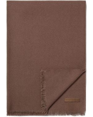 ZEGNA Bufanda de cachemira - Marrón