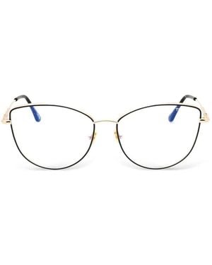 Tom Ford Cat-Eye Frame Glasses - Natural